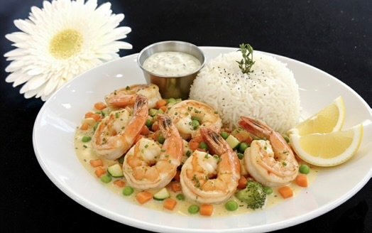 Creamy Prawns